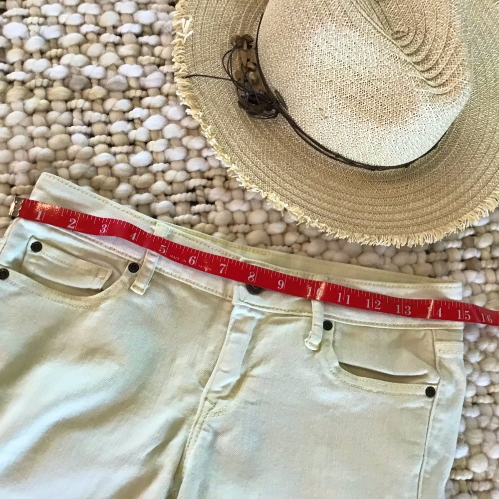 GAP Always Skinny Lemon Meringue/Yellow Jeans Size 2 - Picture 5 of 7